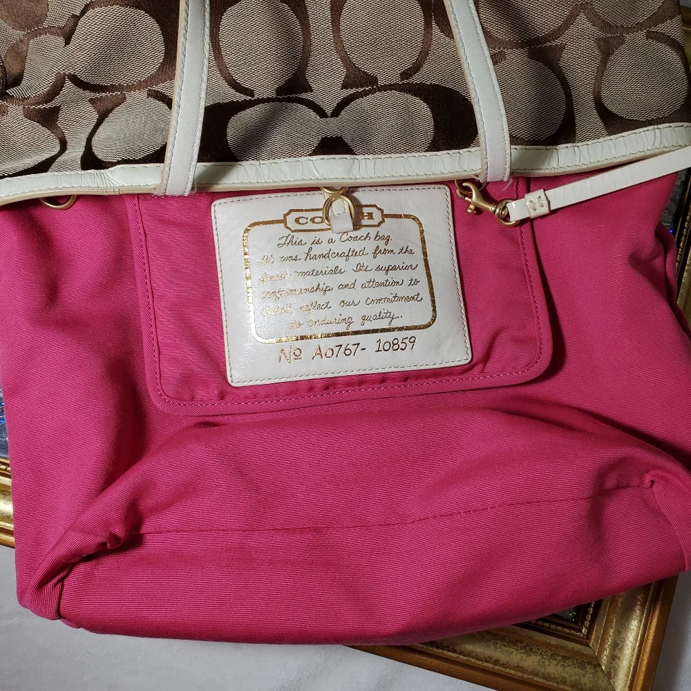 Coach Multicolor Stripe Purse A0767 - 10859_4